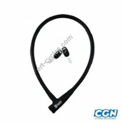 ANTIVOL A CLE D12 X0.75MM SILICONE NOIR