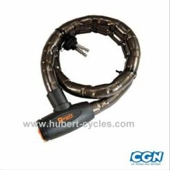 ANTIVOL VELO SPIRAL A CLE D25 X 1.00M