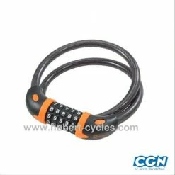 ANTIVOL VELO SPIRAL A CODE D12 X 0.80M