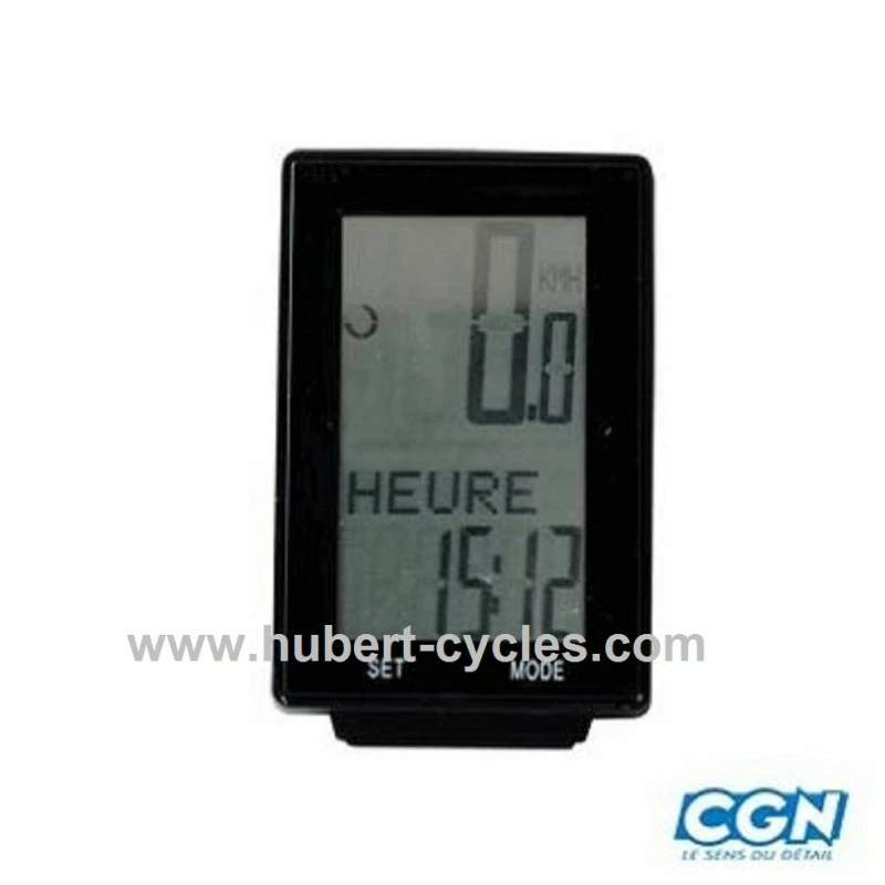 COMPTEUR VELO AV FIL 16 FCTS NOIR 3 COMPTEUR VELO AV FIL 16 FCTS NOIR