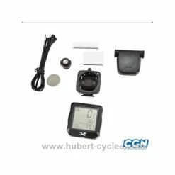 COMPTEUR VELO SANS FIL ATOO 21 FCTS NOIR