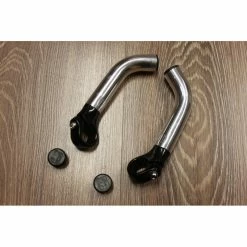 EMBOUT DE CINTRE VTT ALU CHROME L150 **