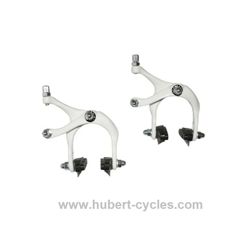 ETRIER DE FREIN ROUE 700 BLANC (PAIRE) 3 ETRIER DE FREIN ROUE 700 BLANC (PAIRE)