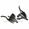 LEVIER/MANETTE VTT 3X7 V NOIR ALU -Pièces vélo Soldes Magasin levier manette vtt 3x7 v noir alu 1
