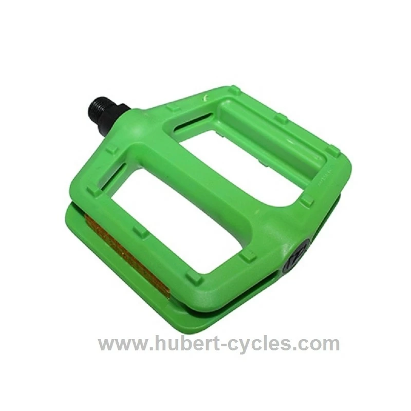 PEDALES BMX RESINE COLORI VERT 9/16 3 PEDALES BMX RESINE COLORI VERT 9/16