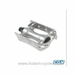 PEDALES ROUTE FIXIE D9/16 ARGENT