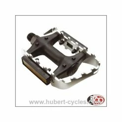 PEDALES VTT CAGE ALU CORPS RESINE 9/16