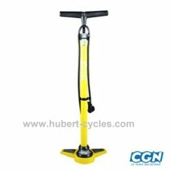POMPE A PIED ACIER JAUNE MANO 11 BAR