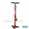 POMPE A PIED ACIER ROUGE MANO 11 BAR