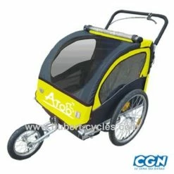 REMORQUE ENFANT 2 PLACES 20P MAX 40KGS