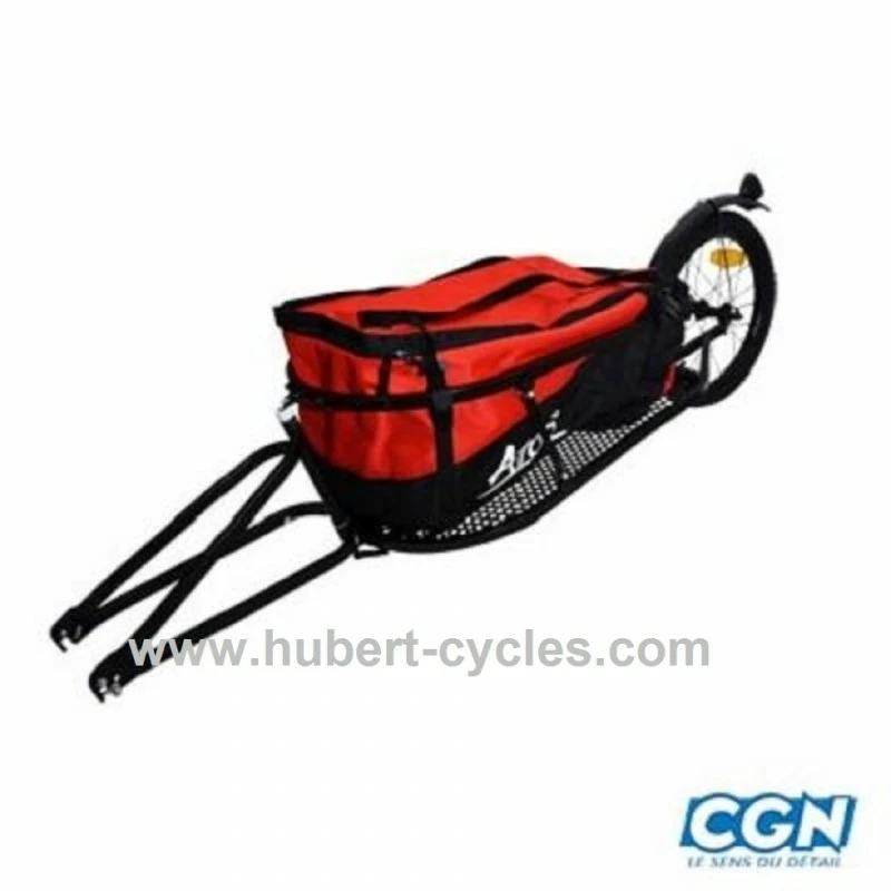 REMORQUE MONOROUE M-WAVE + SAC-FIXATION 3 REMORQUE MONOROUE M-WAVE + SAC-FIXATION