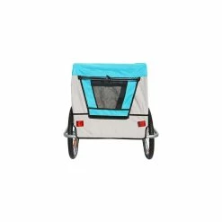 REMORQUE VELO ENFANT COUVERTE 2 PLACES