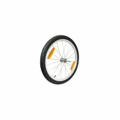 ROUE REMORQUE VELO 20 AXE FUSEE + PNEU+CHAMBRE