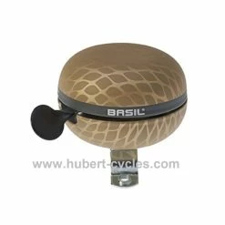 SONNETTE TIMBRE BASIL NOIR OR METAL D60