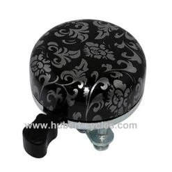 SONNETTE TIMBRE NEWTON NOIR AVEC MOTIFS