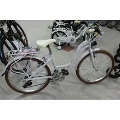 VELO JUNIOR 24P ROMET BLANC - CREME